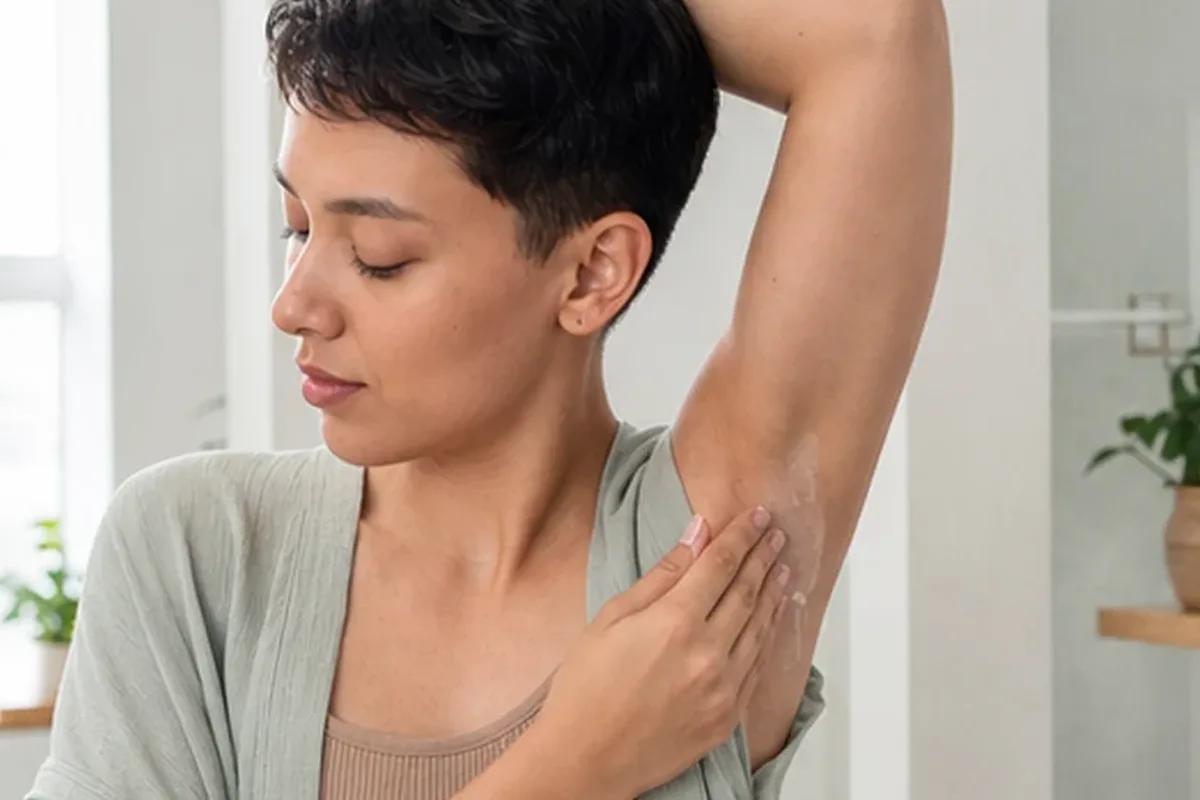 Emotionaler und authentischer Anwendungsmoment rund um Waxing-Set für eine schnelle Anwendung