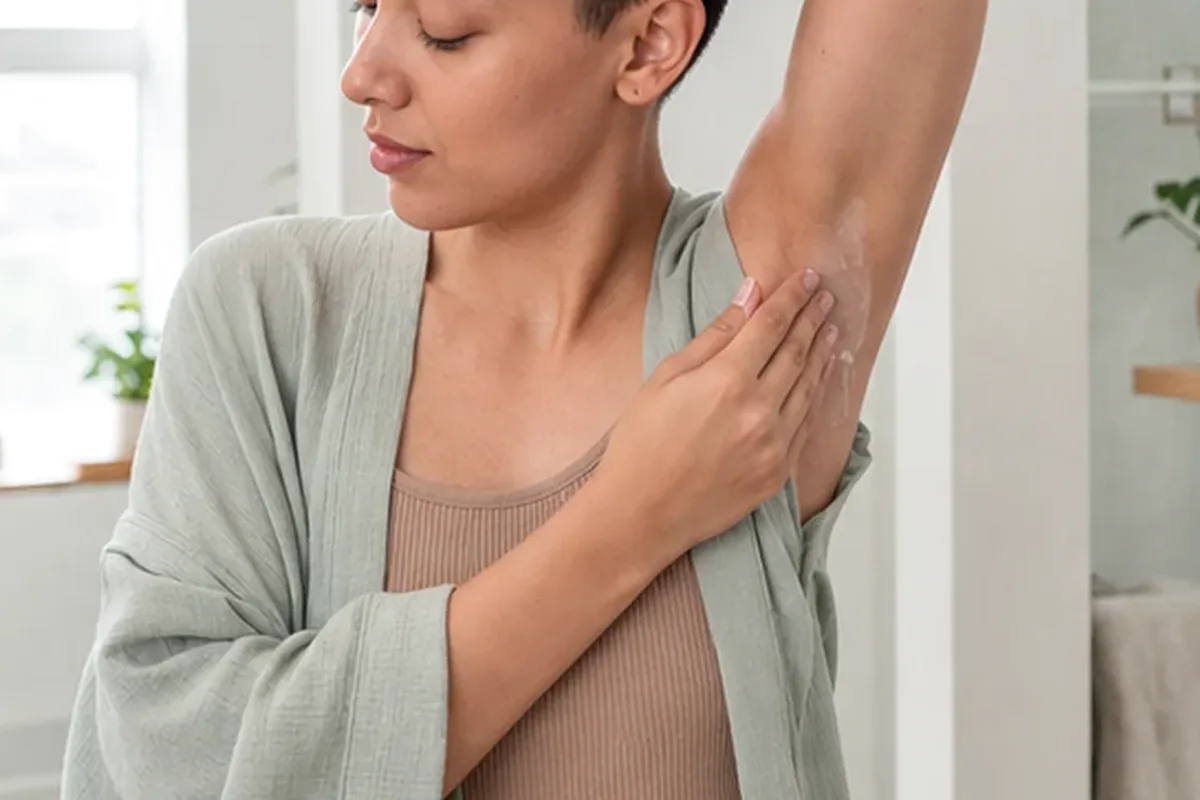 Hochwertige Beauty-Inszenierung zu Auswahlkriterien für Bikinizonen-Trimmer bei Rasurbrand