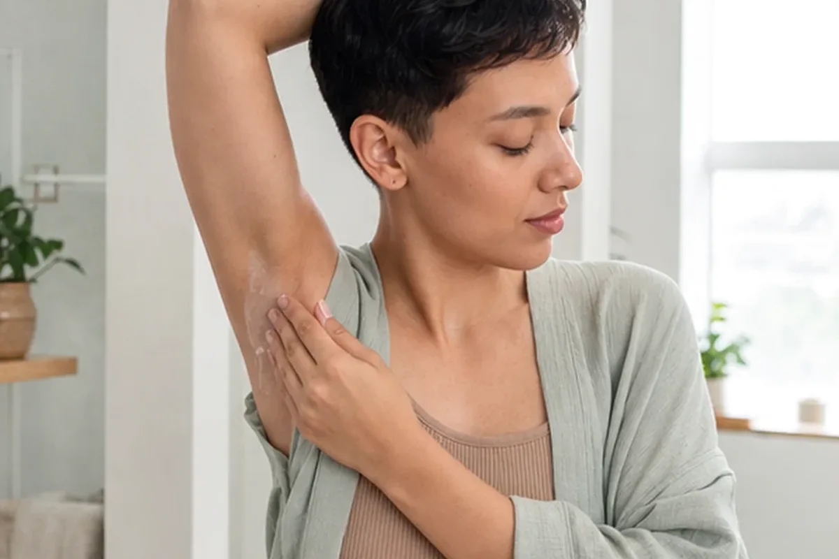 Authentische Beauty-Routine passend zum Thema Rasierhobel für dunkle Haare