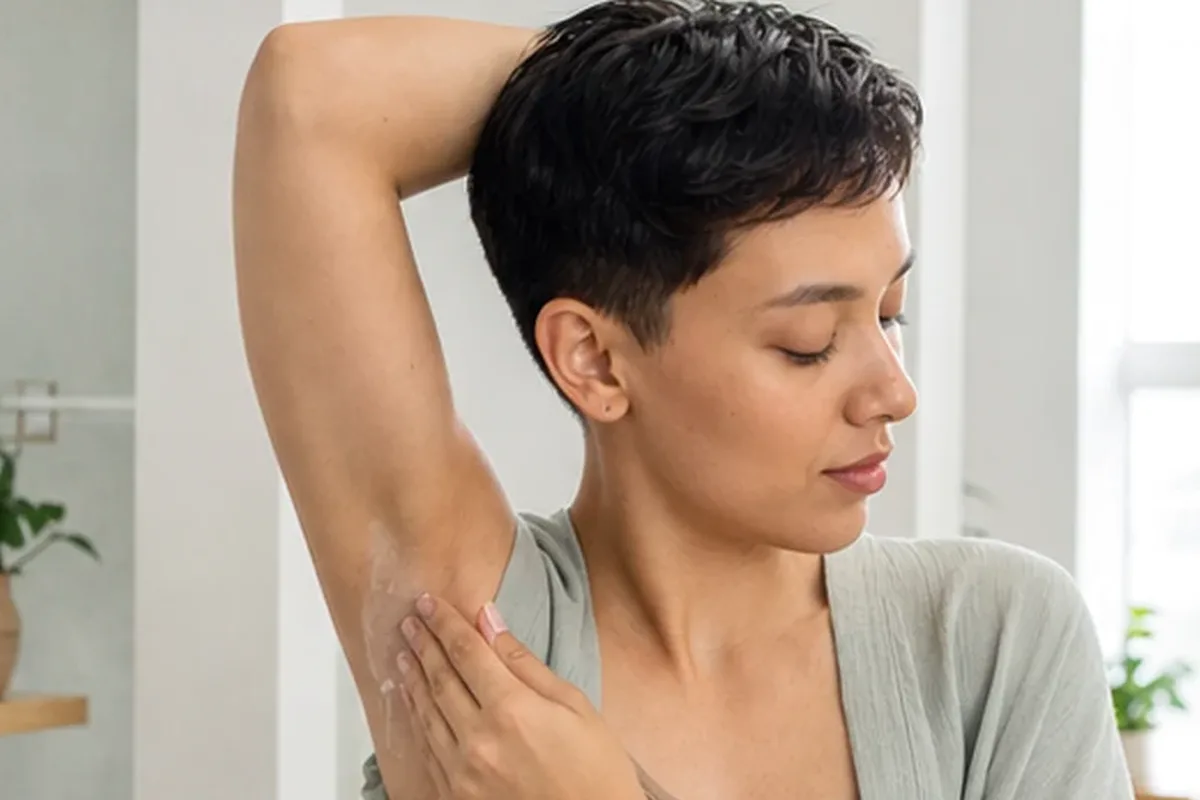 Emotionaler und authentischer Anwendungsmoment rund um Peeling vor der Rasur bei Rasurbrand