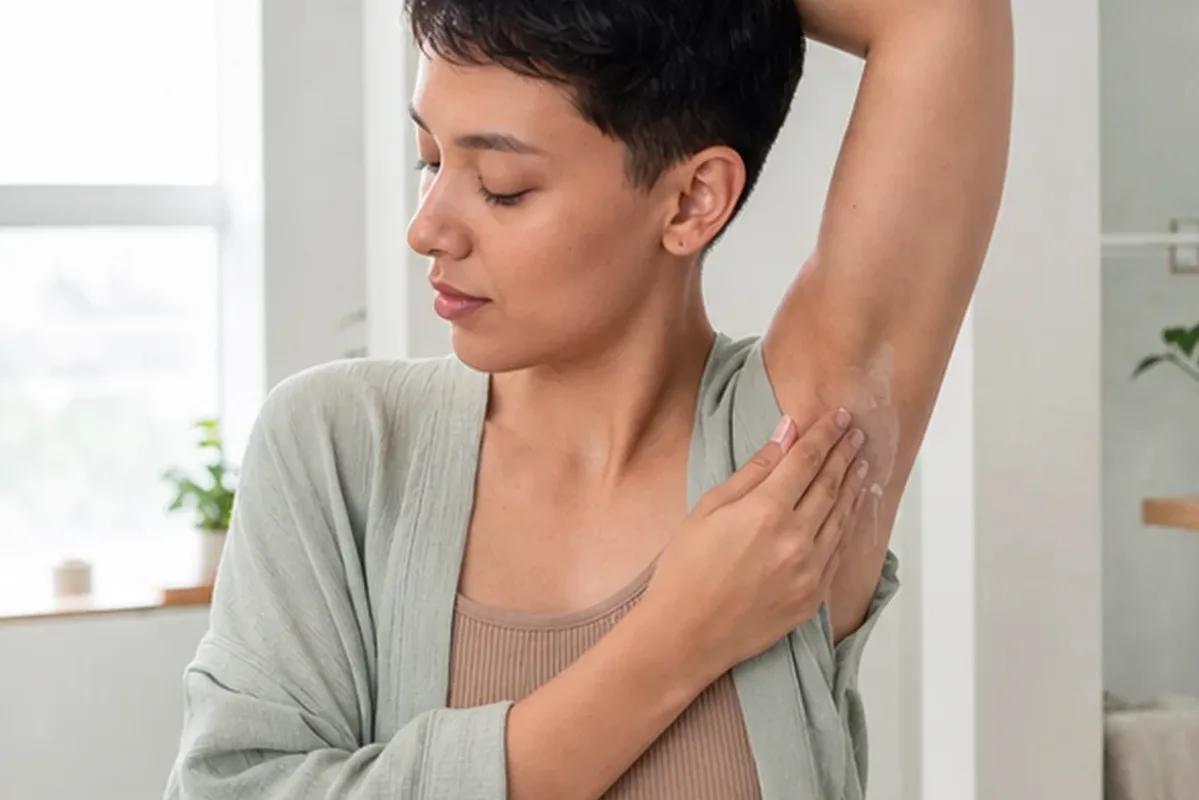 Redaktionelle Detailaufnahme zur Orientierung bei Waxing-Set für langanhaltende Glätte