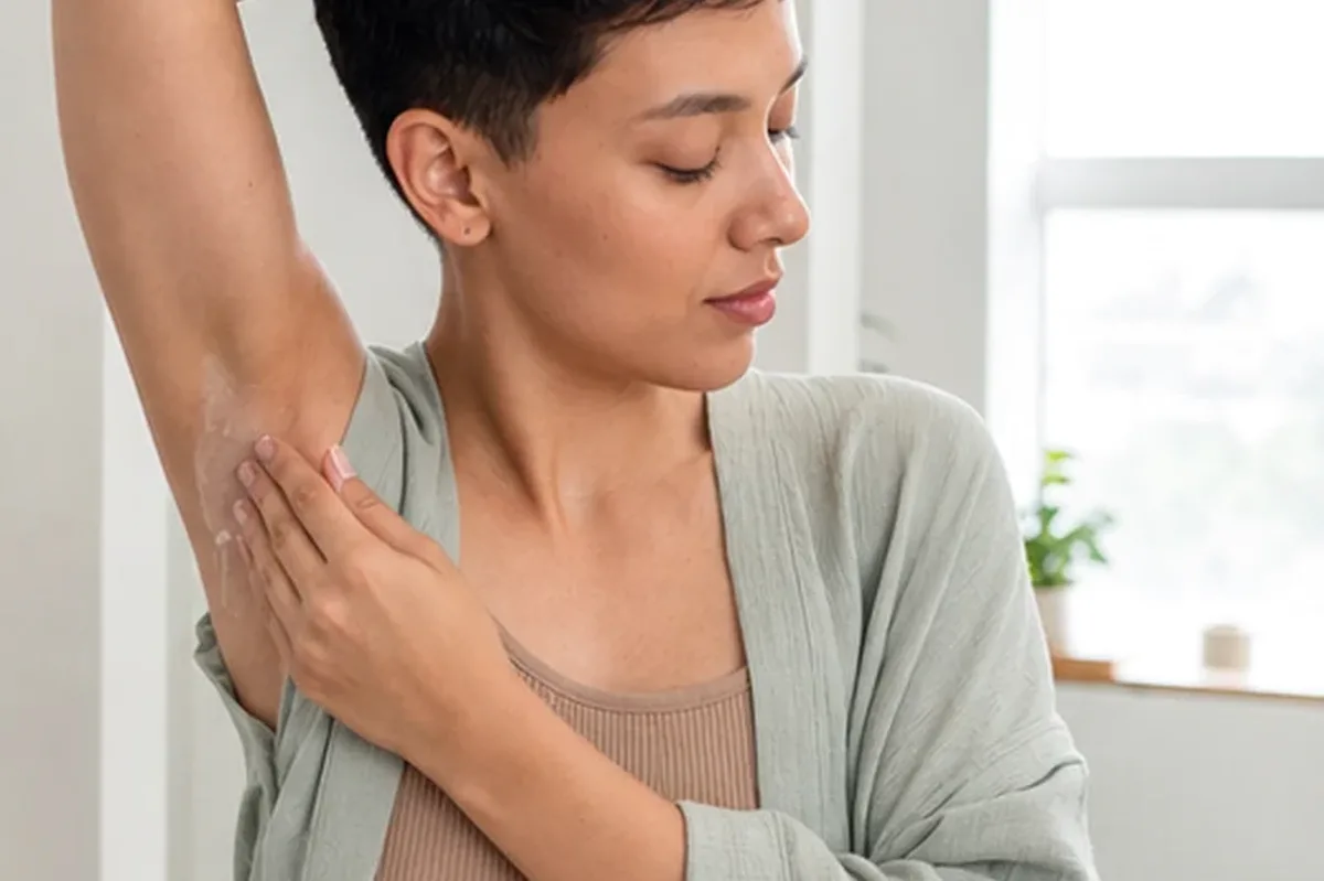 Emotionaler und authentischer Anwendungsmoment rund um Peeling vor der Rasur für langanhaltende Glätte