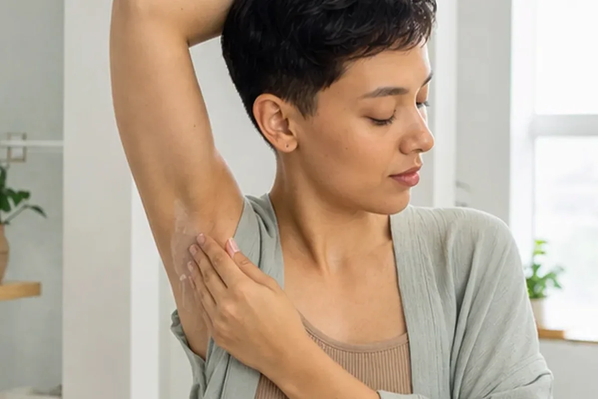 Authentische Beauty-Routine passend zum Thema Rasieröl für die Bikinizone