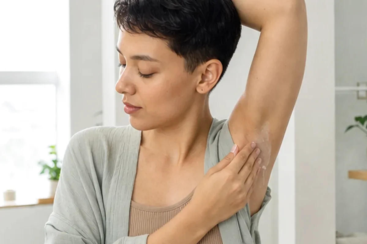 Authentische Beauty-Routine passend zum Thema Elektrorasierer bei eingewachsenen Haaren