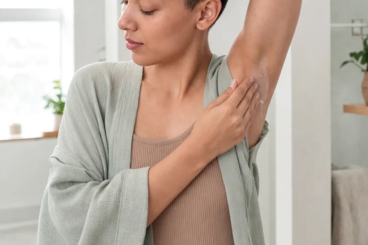 Authentische Beauty-Routine passend zum Thema Rasiergel für feine Haare