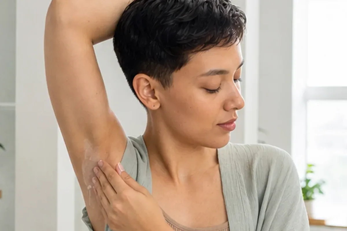 Authentischer Wohlfühlmoment passend zum Beauty-Thema Nassrasierer bei Rasurbrand