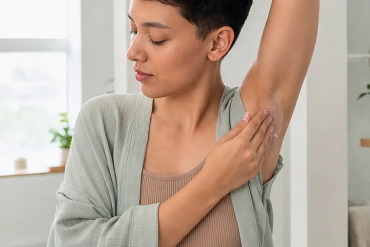Authentischer Wohlfühlmoment passend zum Beauty-Thema Rasierhobel bei Rasurbrand