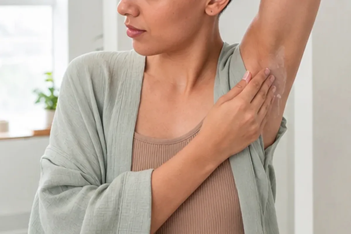 Emotionaler und authentischer Anwendungsmoment rund um Sugaring-Paste bei Rasurbrand