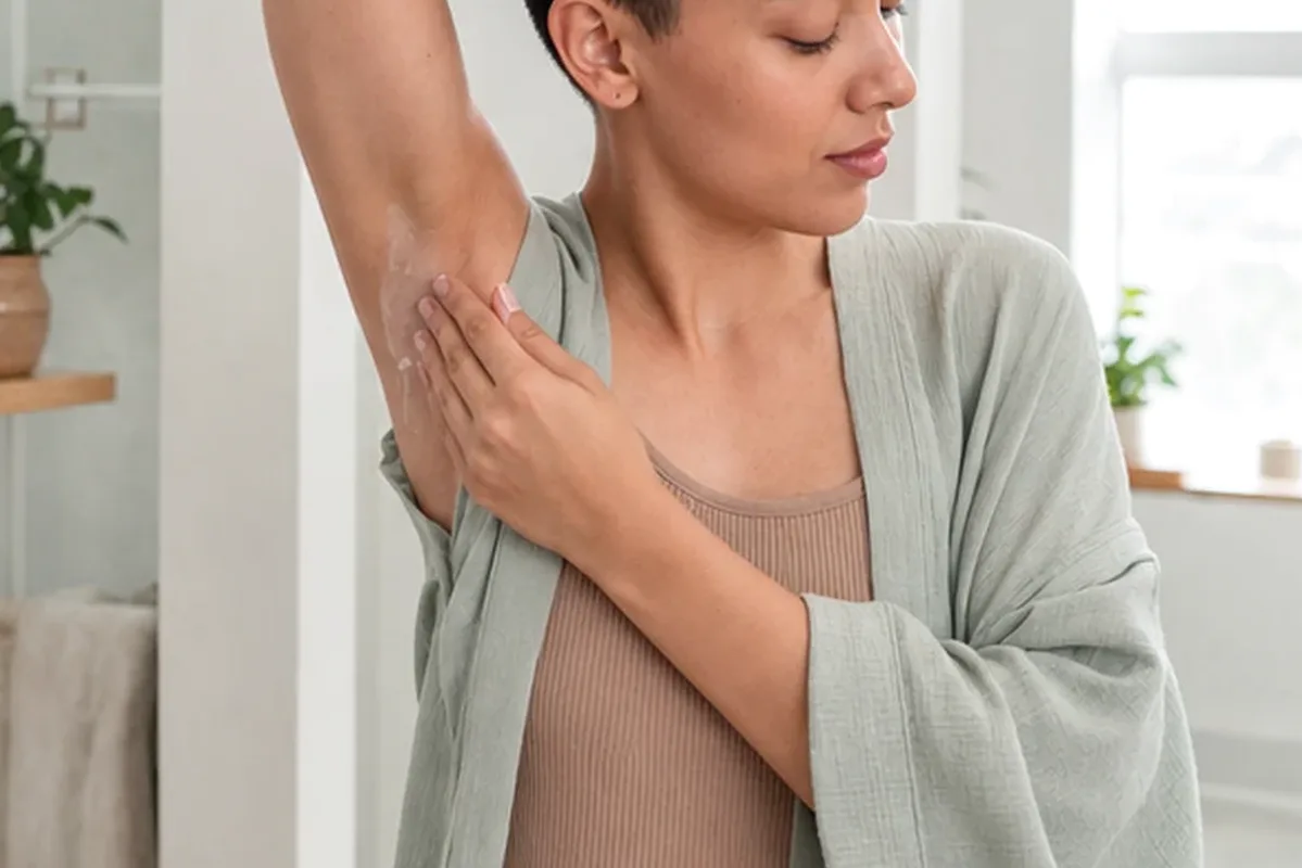 Hochwertige Beauty-Inszenierung zu Auswahlkriterien für Epilierer für die Bikinizone