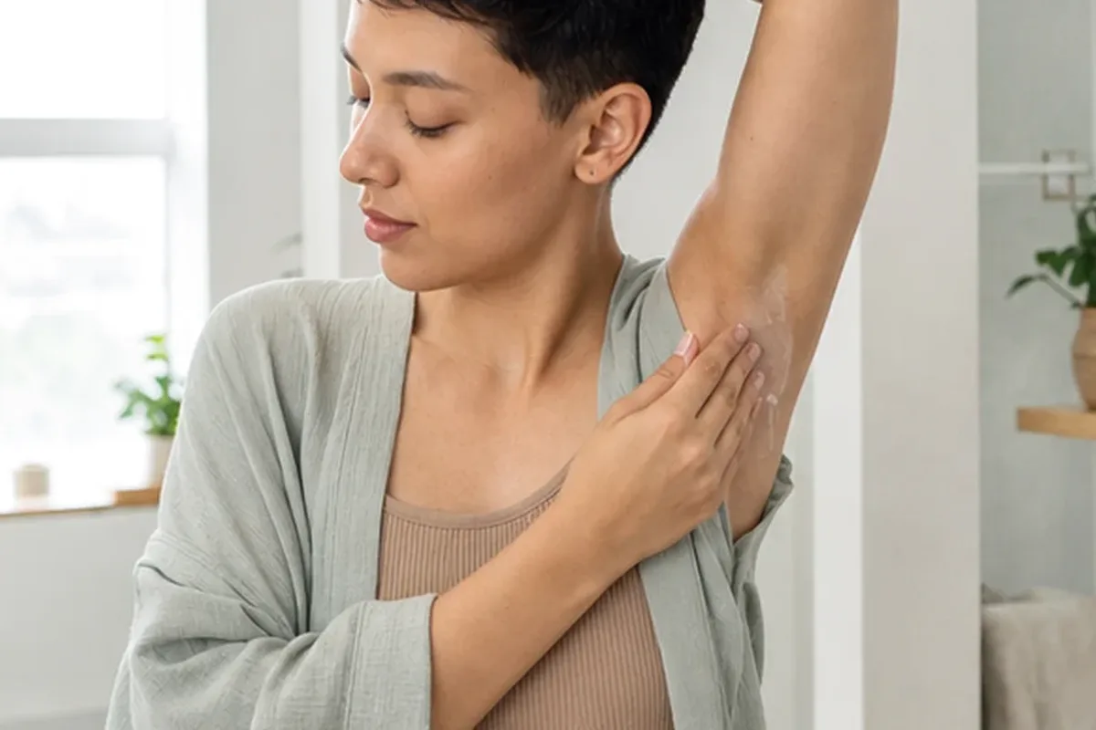 Hochwertige Beauty-Inszenierung zu Auswahlkriterien für Body-Trimmer für empfindliche Haut