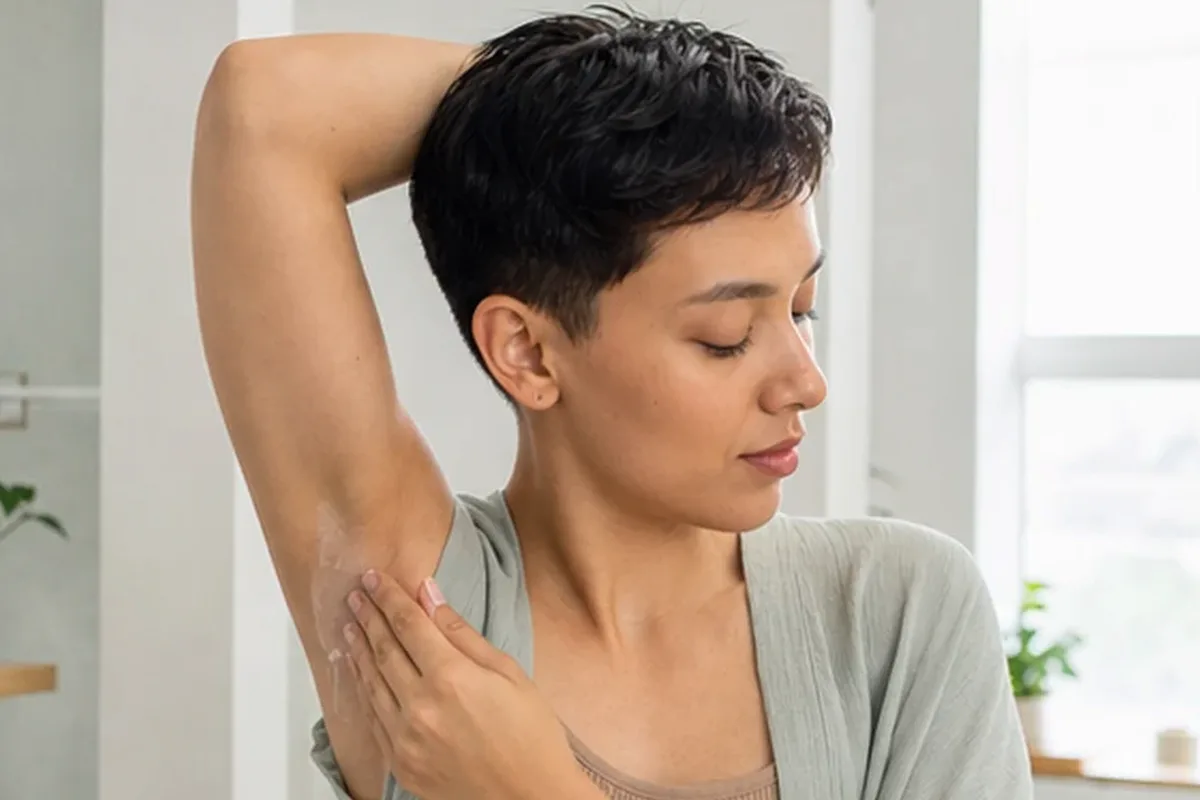 Authentische Beauty-Routine passend zum Thema Rasierhobel bei Rasurbrand