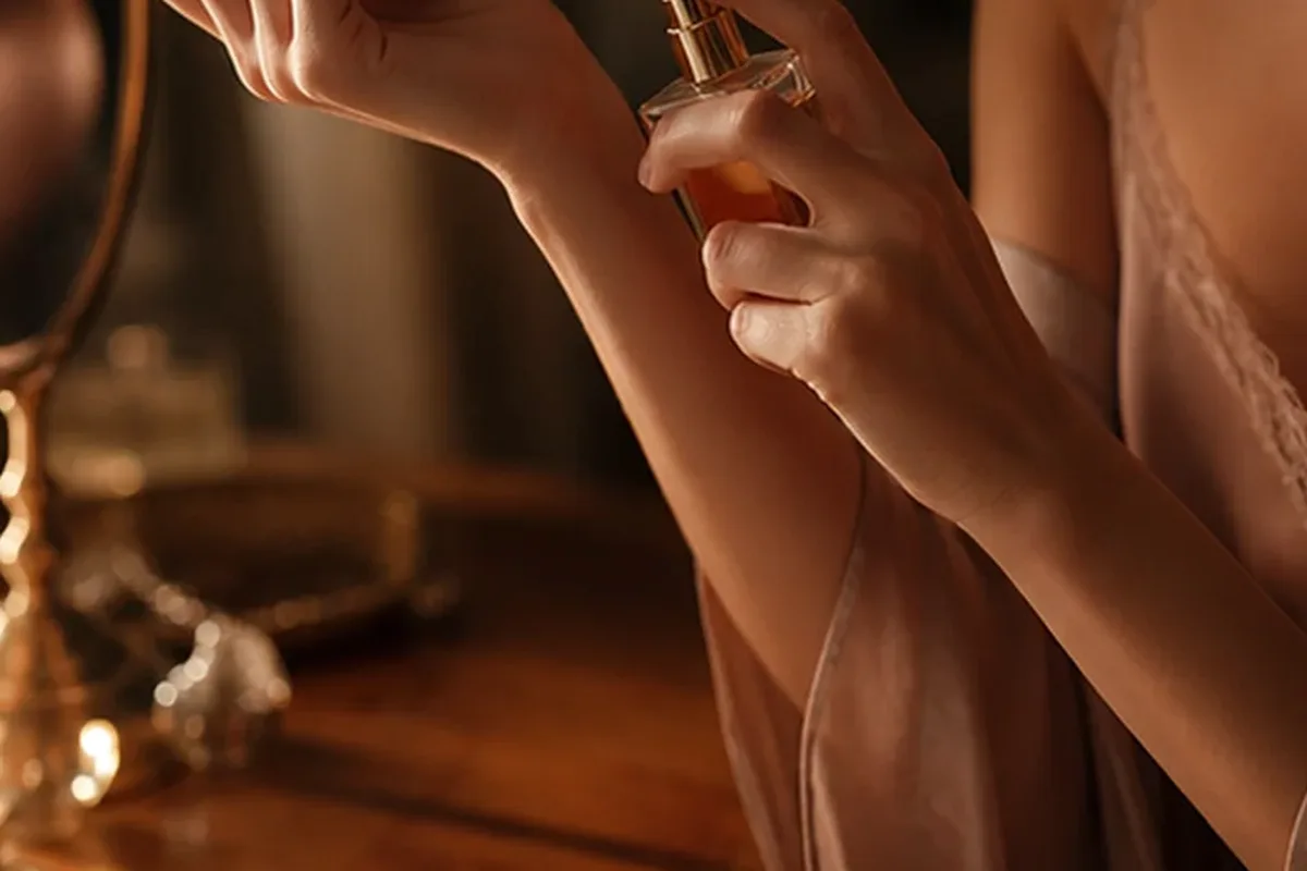 Hochwertige Beauty-Inszenierung zu Auswahlkriterien für Eau de Parfum mit langer Haltbarkeit