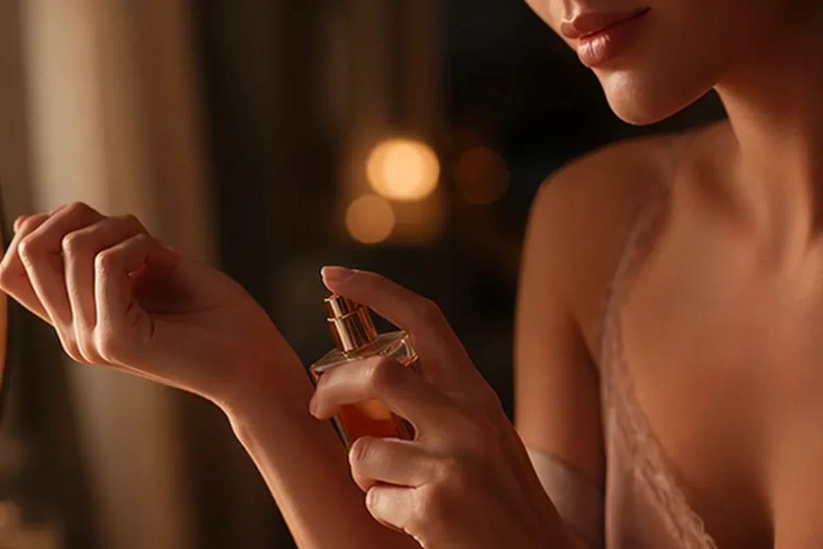 Authentische Beauty-Routine passend zum Thema Blumiger Duft mit langer Haltbarkeit