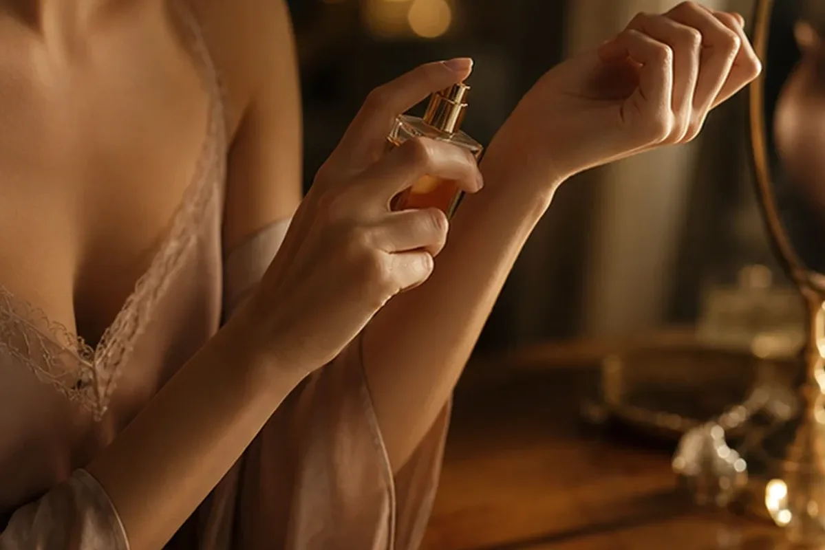 Authentische Beauty-Routine passend zum Thema Orientalischer Duft für einen eleganten Stil