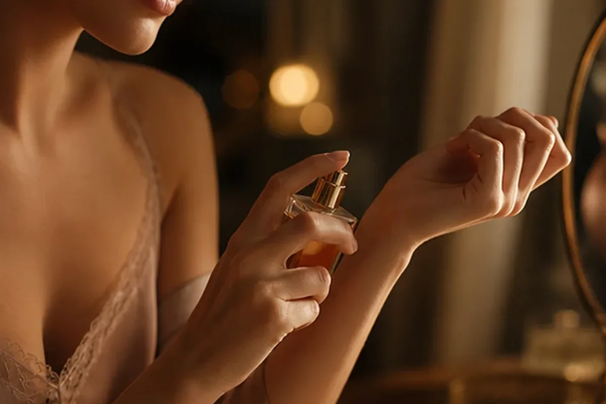 Authentische Beauty-Routine passend zum Thema Frischer Duft bei kaltem Wetter
