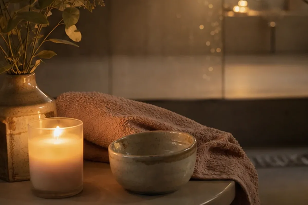 Authentische Beauty-Routine passend zum Thema Sommerparfum bei warmem Wetter
