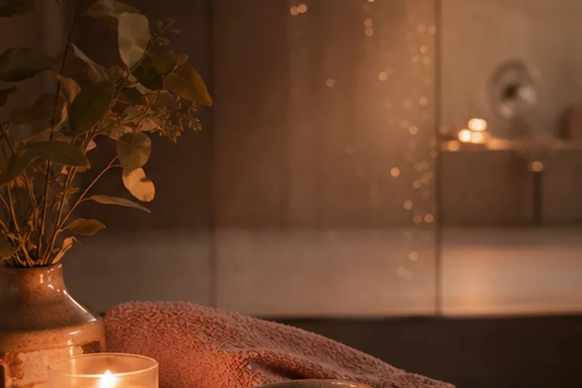Redaktioneller Beauty-Moment zur Ausgangslage bei Badezusatz für empfindliche Haut