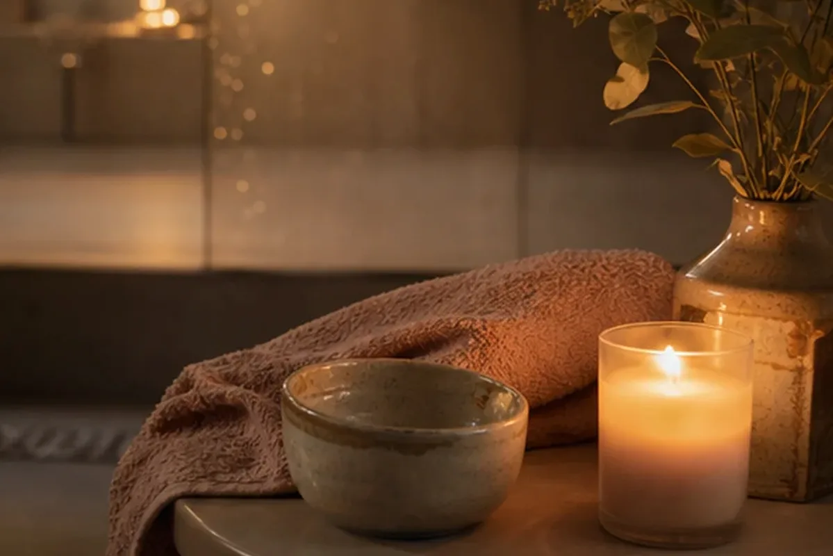 Authentische Beauty-Routine passend zum Thema Unisex-Parfum bei warmem Wetter
