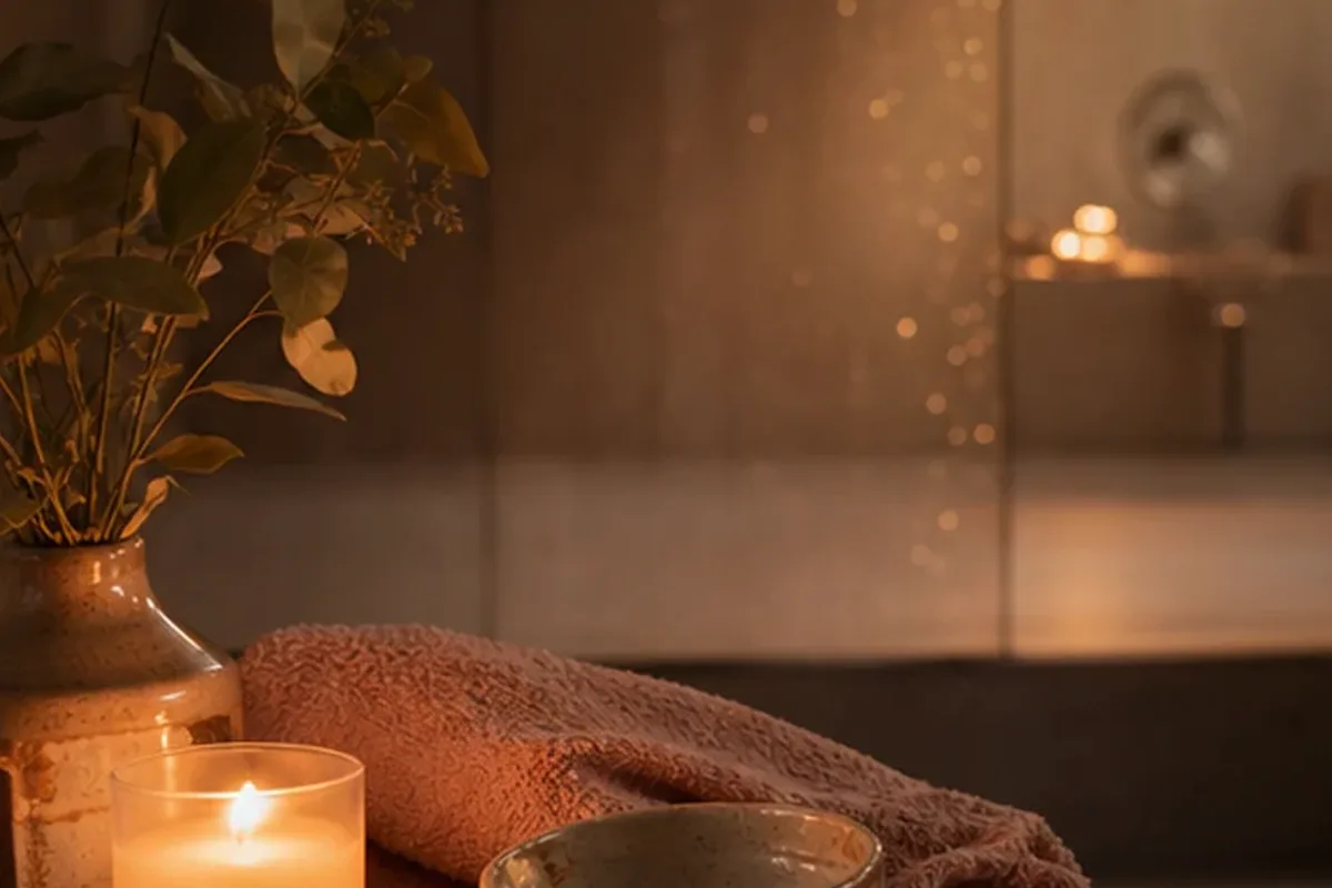 Redaktioneller Beauty-Moment zur Ausgangslage bei Eau de Parfum bei warmem Wetter