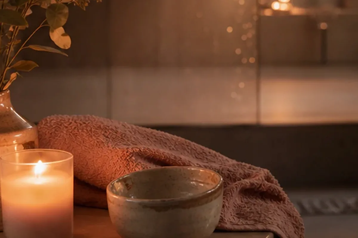 Authentischer Wohlfühlmoment passend zum Beauty-Thema Moschusduft mit langer Haltbarkeit