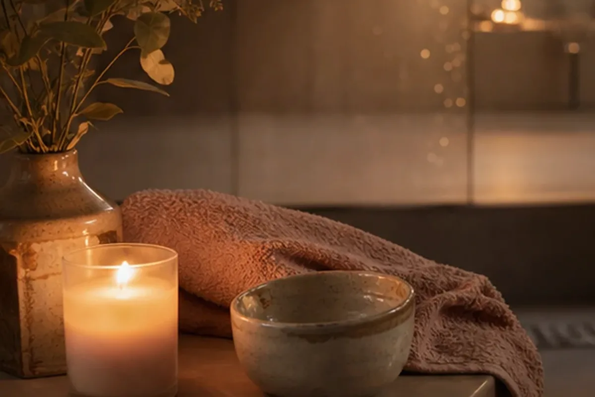 Authentischer Wohlfühlmoment passend zum Beauty-Thema After-Sun-Pflege für müde Füße