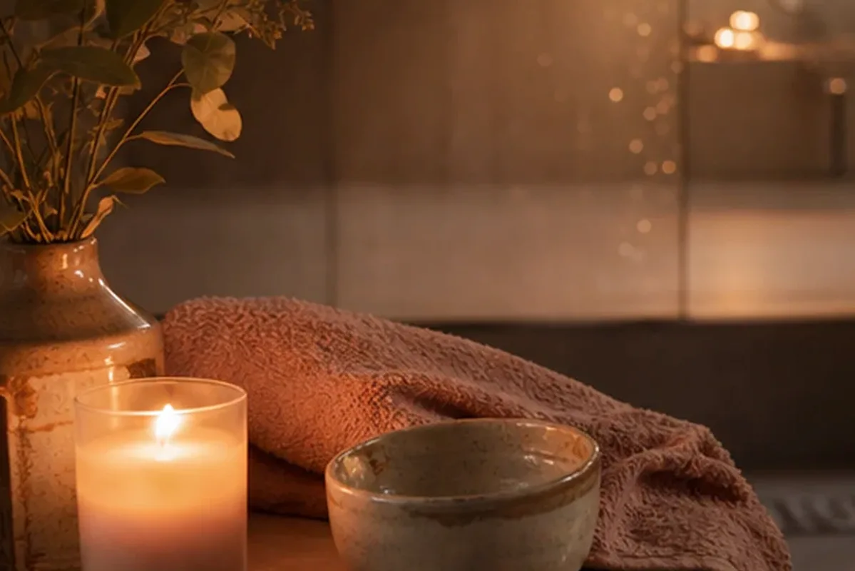 Redaktioneller Beauty-Moment zur Ausgangslage bei Duschöl bei brüchigen Nägeln