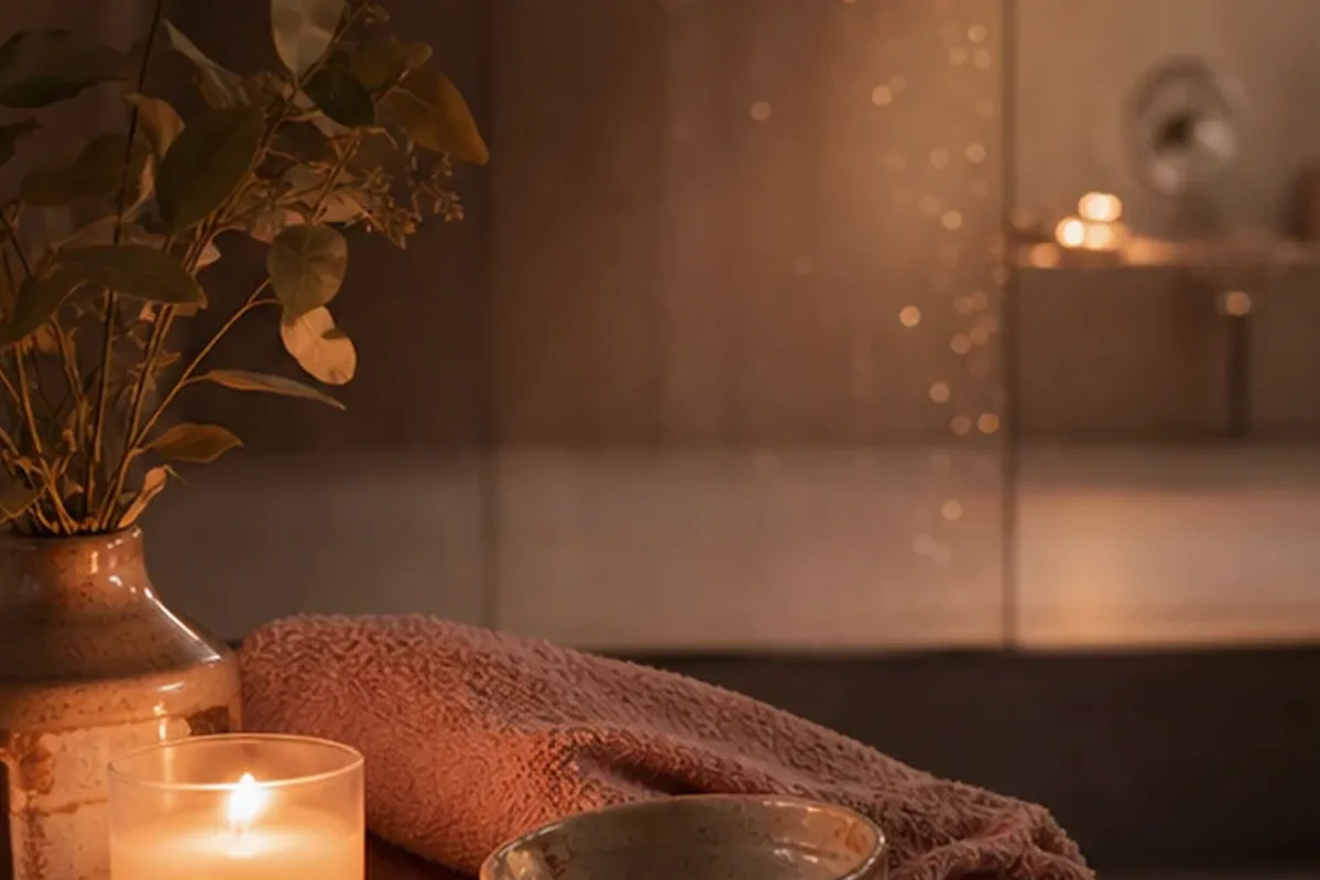 Authentische Beauty-Routine passend zum Thema Zitrischer Duft bei kaltem Wetter