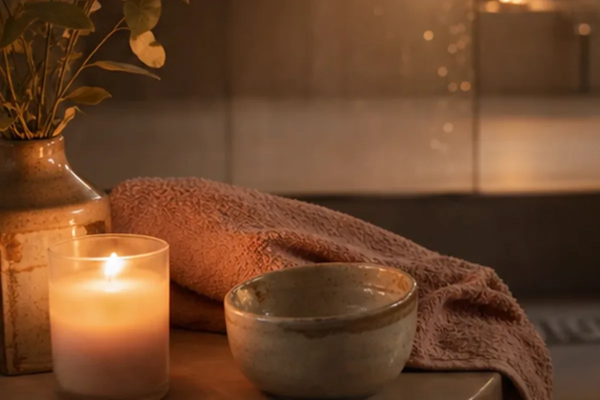 Authentische Beauty-Routine passend zum Thema Körperpeeling für trockene Haut