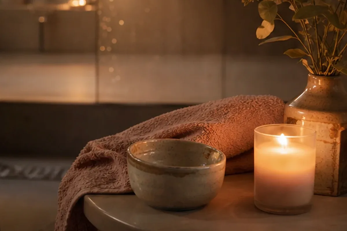 Authentische Beauty-Routine passend zum Thema Unisex-Parfum bei warmem Wetter