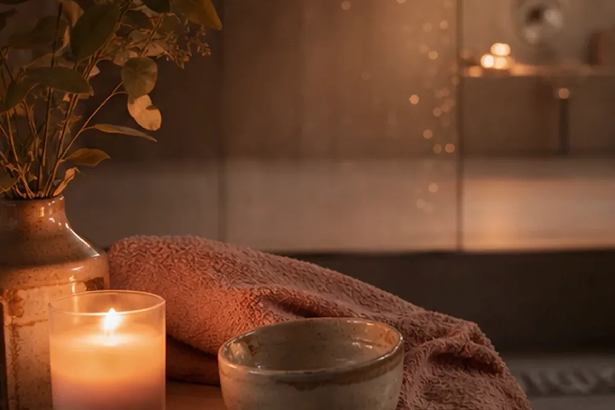 Redaktioneller Beauty-Moment zur Ausgangslage bei Sommerparfum bei kaltem Wetter