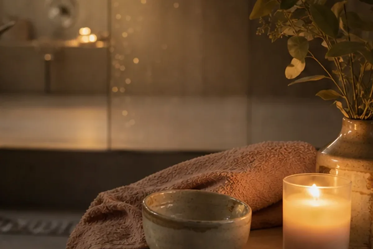 Authentische Beauty-Routine passend zum Thema Badezusatz für müde Füße