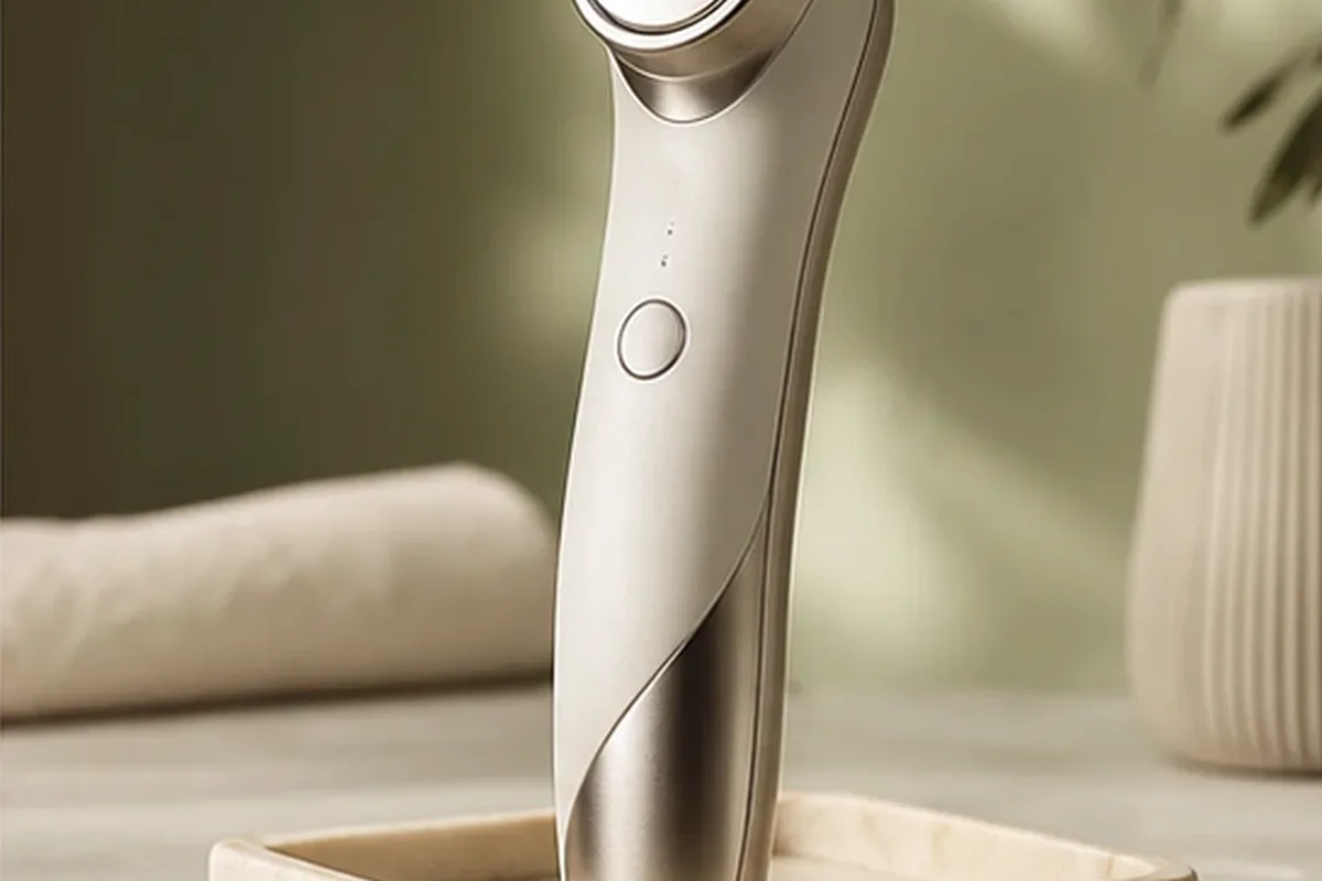 Hochwertige Beauty-Inszenierung zu Auswahlkriterien für Bikinizonen-Trimmer für feine Haare