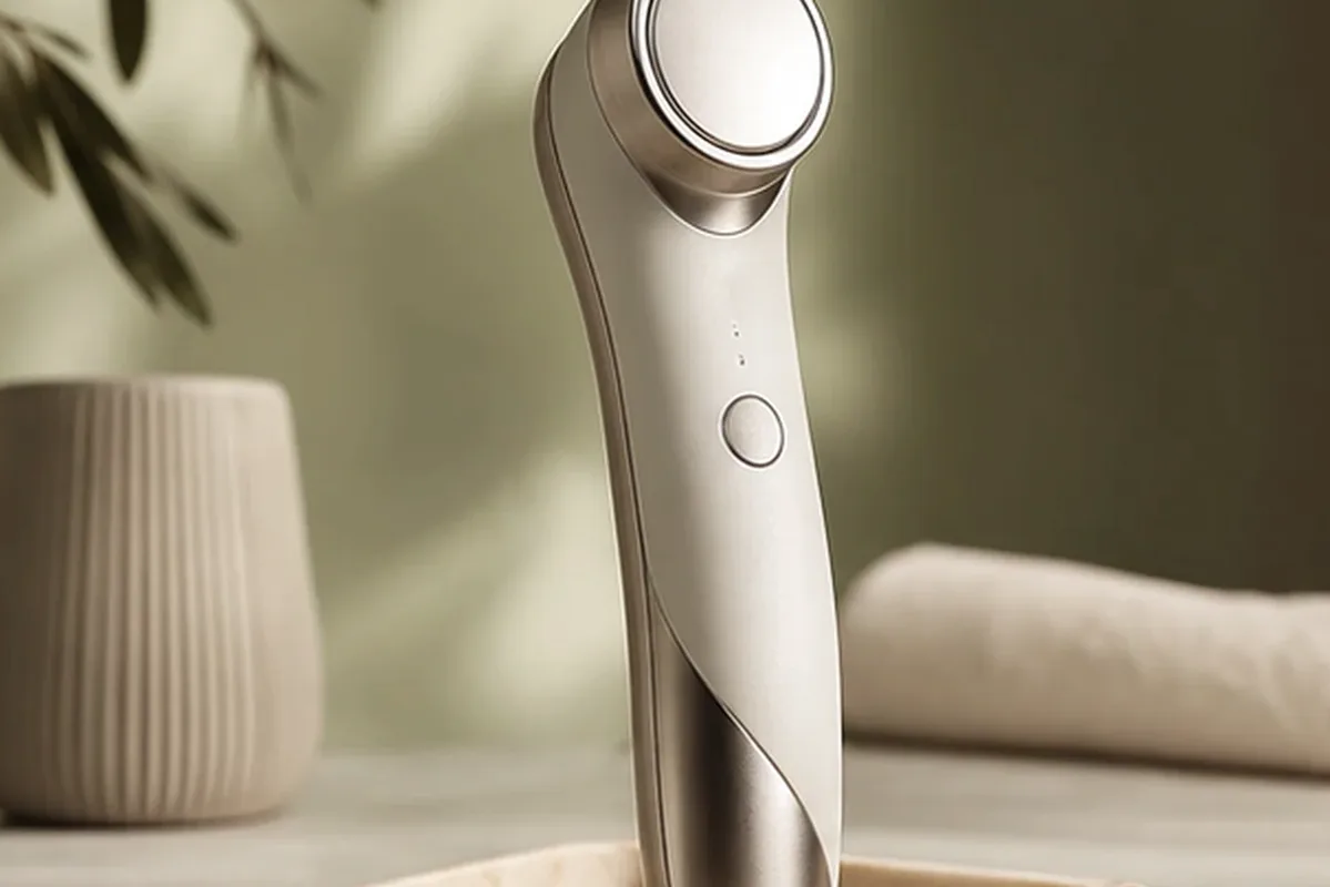 Hochwertige Beauty-Inszenierung zu Auswahlkriterien für Waxing-Set für feine Haare