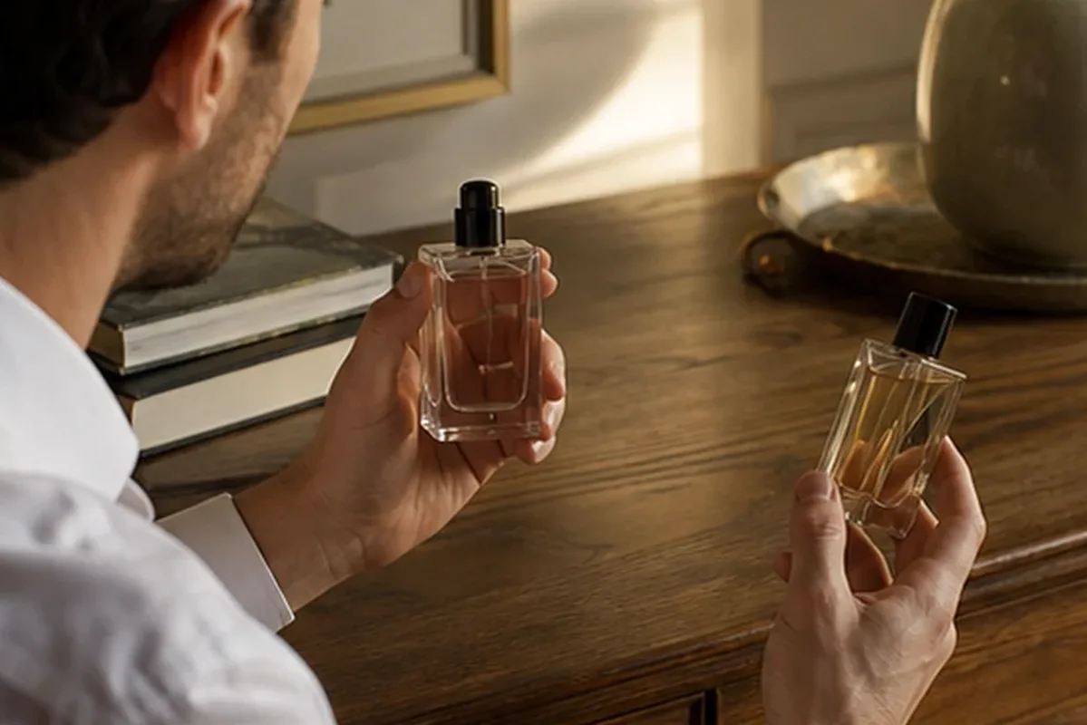 Redaktioneller Beauty-Moment zur Ausgangslage bei Rosenduft für einen eleganten Stil