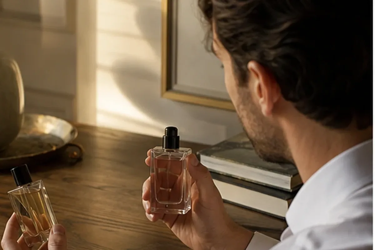 Authentische Beauty-Routine passend zum Thema Sommerparfum bei warmem Wetter
