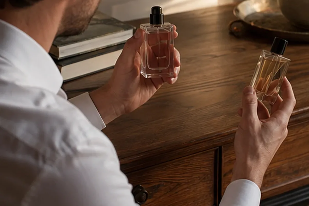 Authentischer Wohlfühlmoment passend zum Beauty-Thema Eau de Toilette bei warmem Wetter