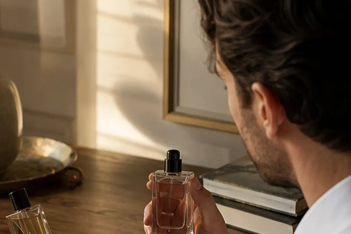 Authentischer Wohlfühlmoment passend zum Beauty-Thema Rosenduft mit langer Haltbarkeit