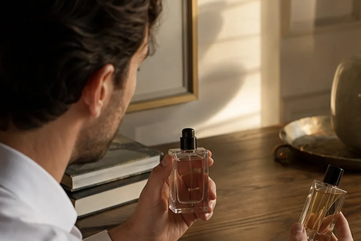 Authentischer Wohlfühlmoment passend zum Beauty-Thema Sommerparfum für einen eleganten Stil