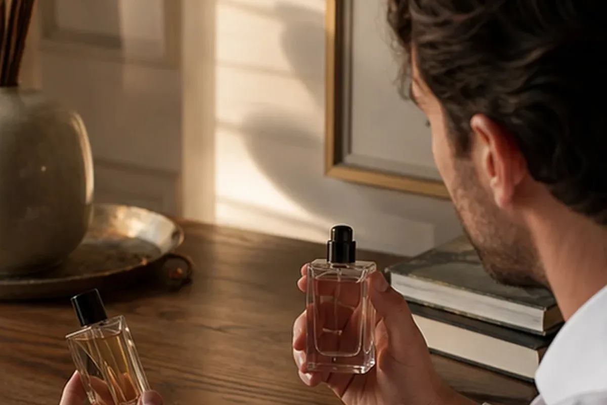 Authentische Beauty-Routine passend zum Thema Unisex-Parfum für einen eleganten Stil
