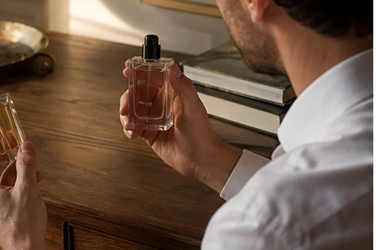 Redaktioneller Beauty-Moment zur Ausgangslage bei Moschusduft bei warmem Wetter