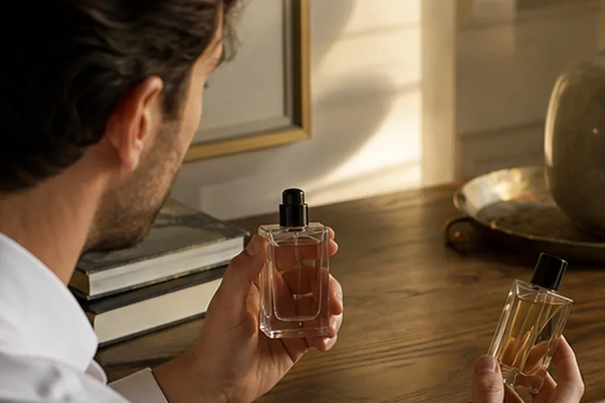 Redaktioneller Beauty-Moment zur Ausgangslage bei Rosenduft für einen eleganten Stil
