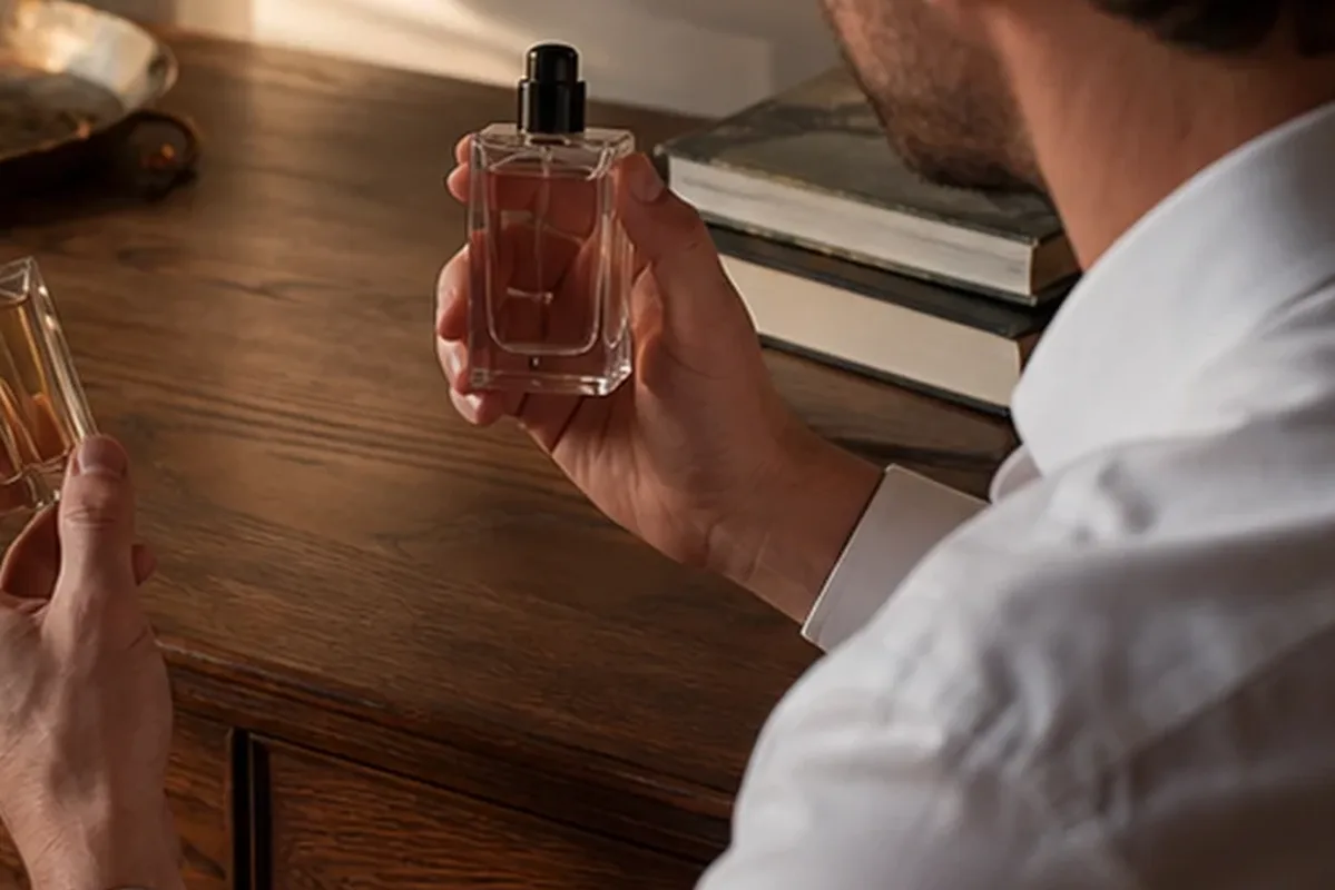 Authentische Beauty-Routine passend zum Thema Büroduft bei kaltem Wetter