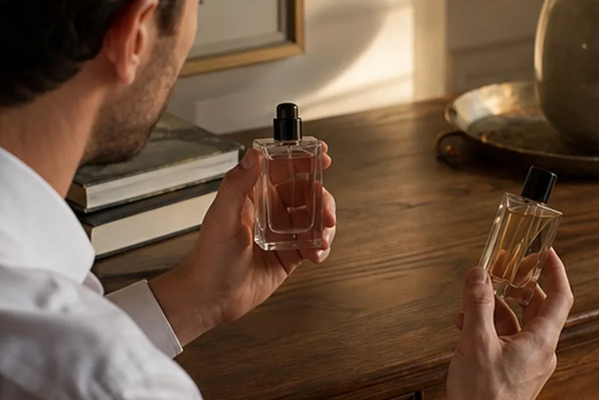 Authentischer Wohlfühlmoment passend zum Beauty-Thema Parfum: sanft starten und richtig anwenden