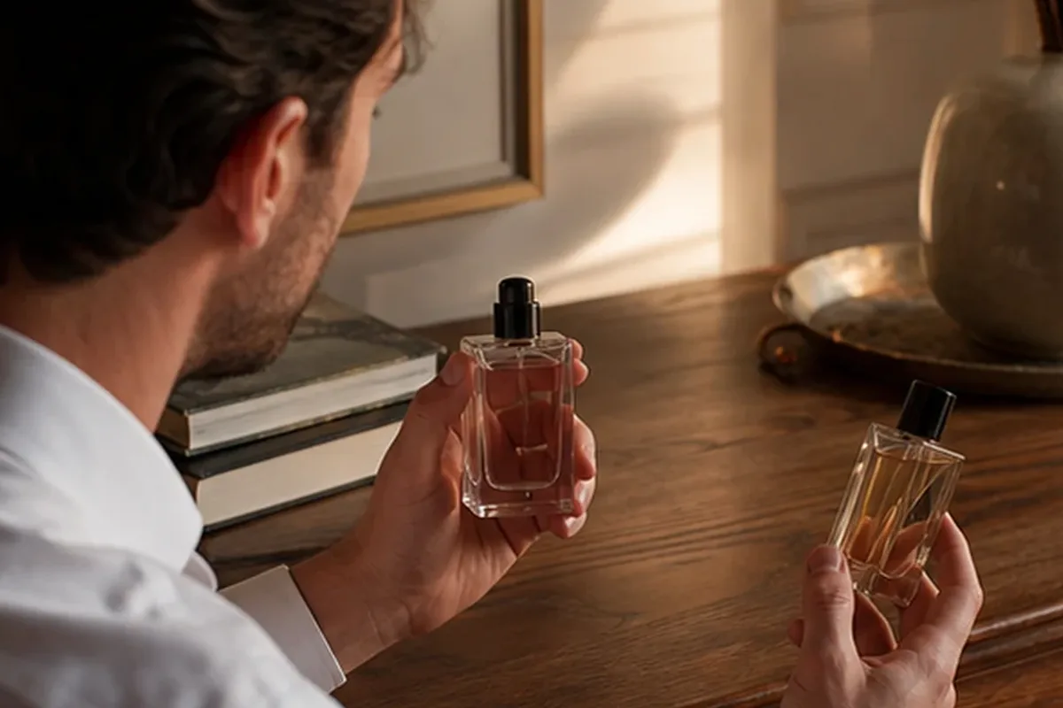 Authentische Beauty-Routine passend zum Thema Abendduft bei kleinem Budget