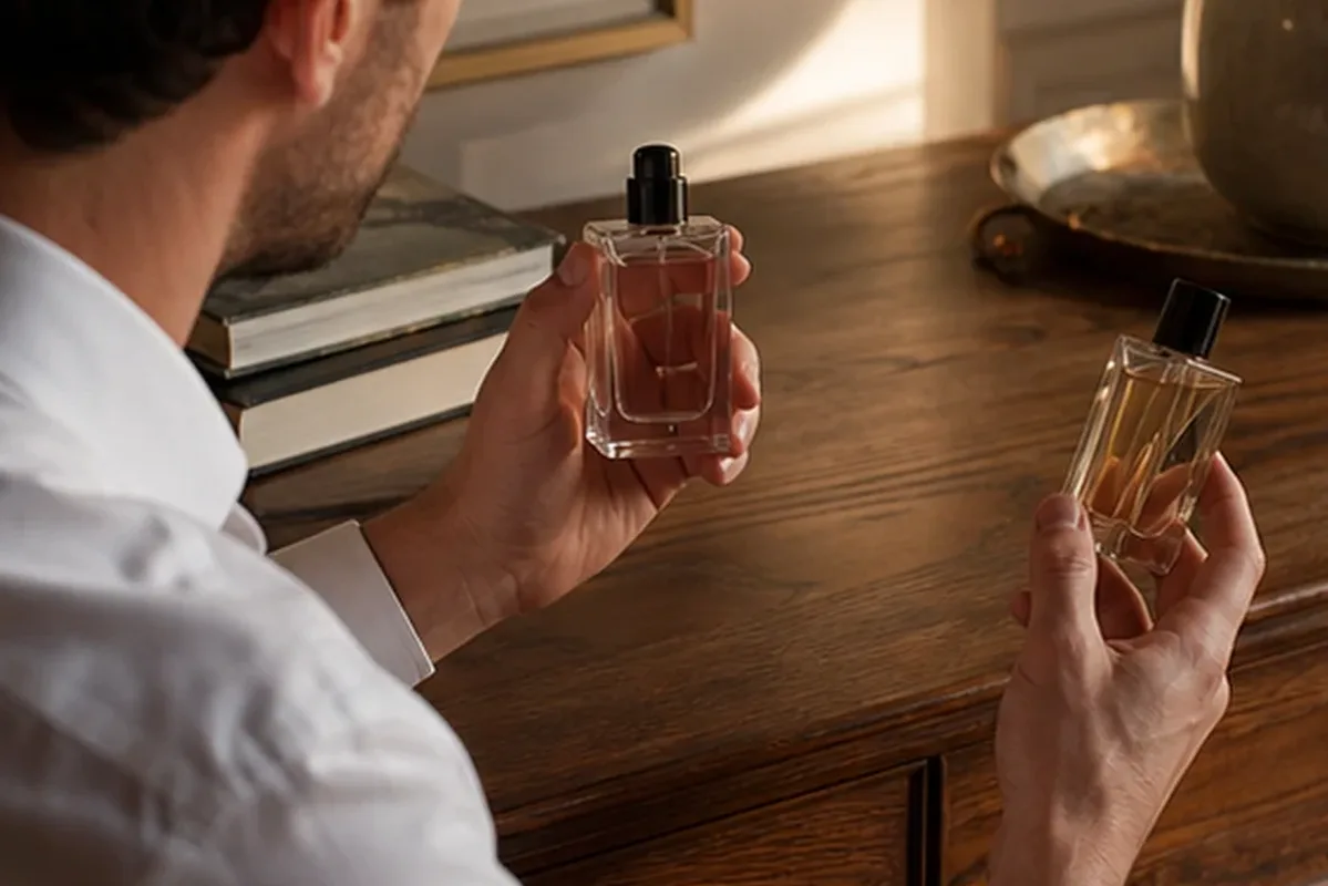 Authentische Beauty-Routine passend zum Thema Eau de Parfum bei kaltem Wetter