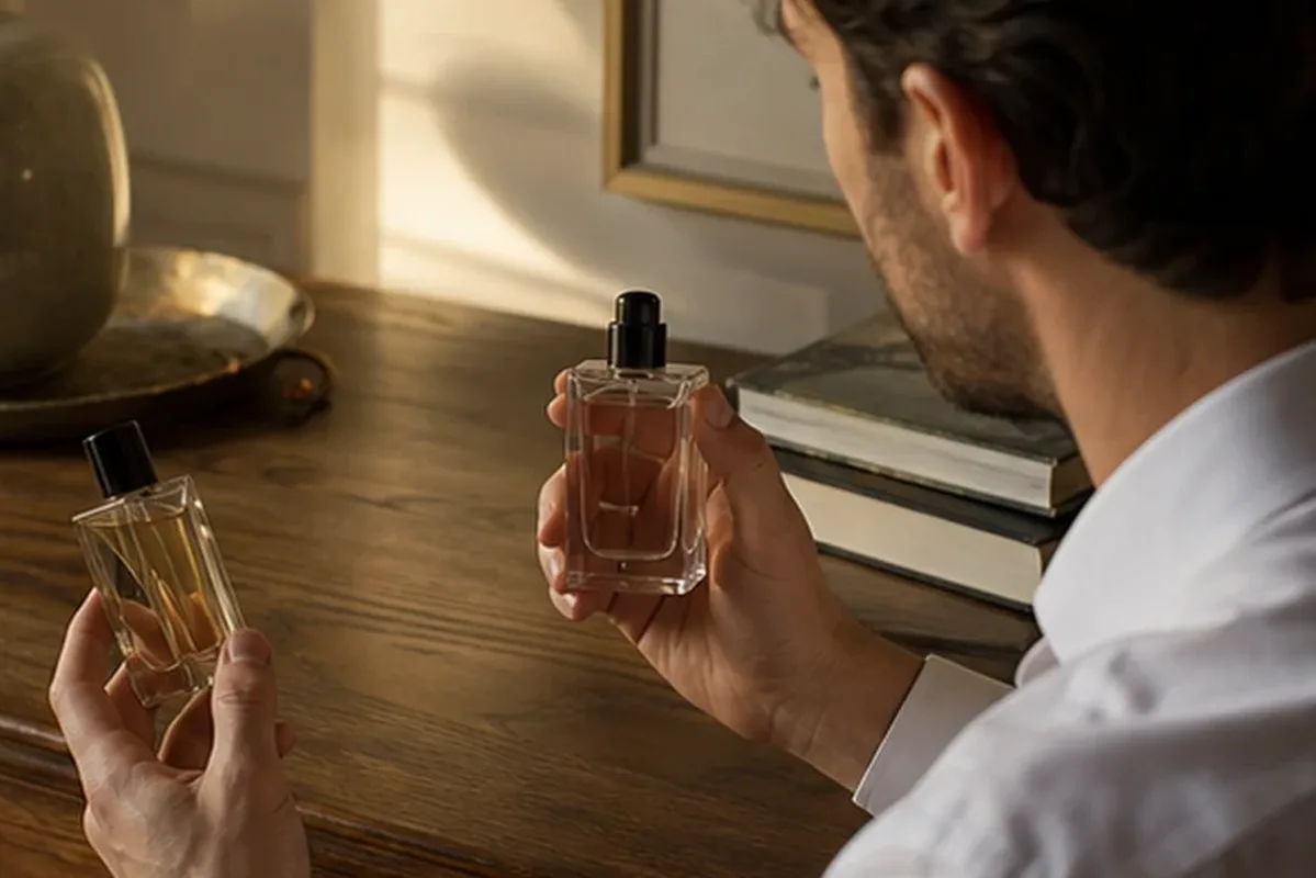 Authentischer Wohlfühlmoment passend zum Beauty-Thema Nischenduft für sensible Nasen