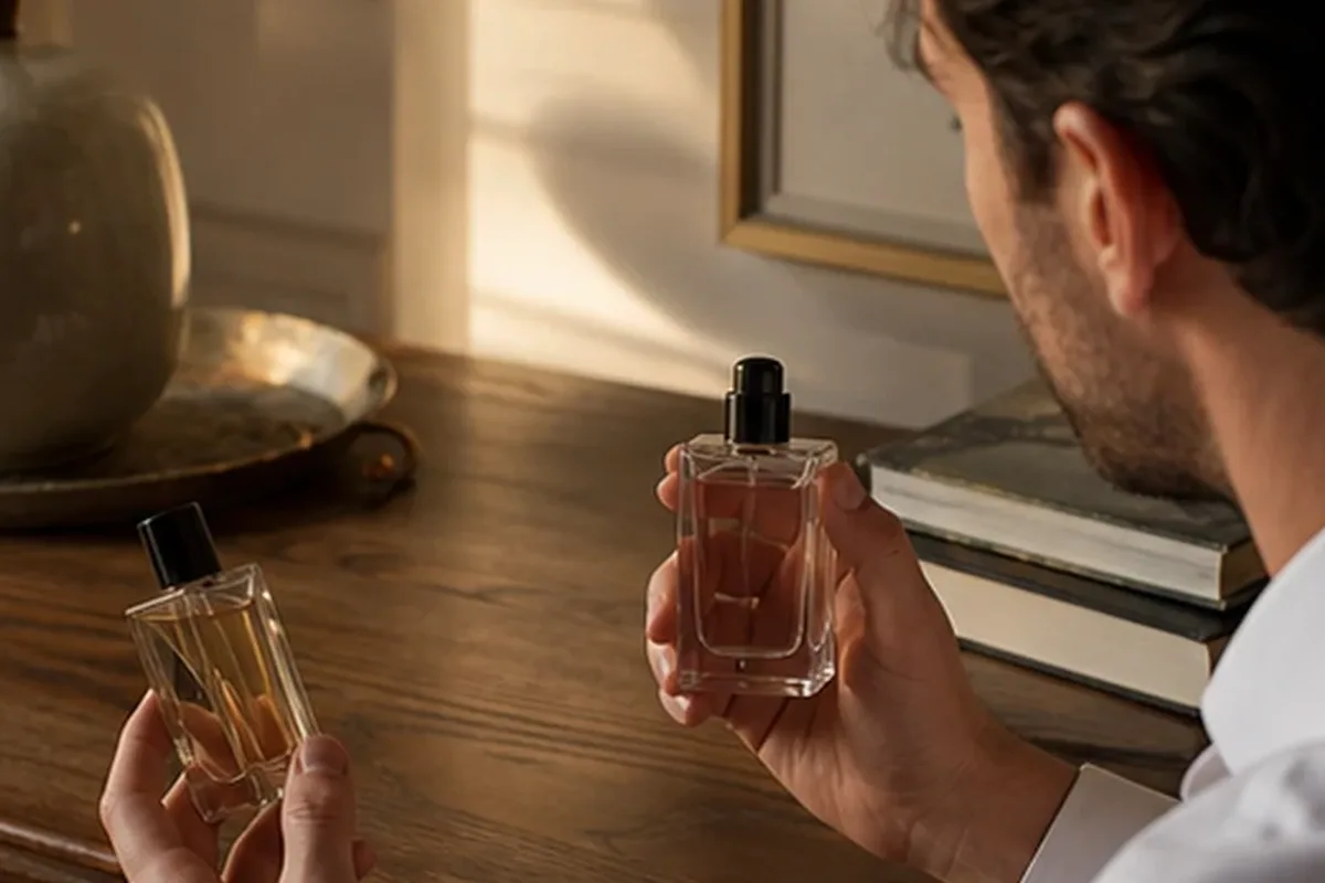 Redaktioneller Beauty-Moment zur Ausgangslage bei Rosenduft bei kaltem Wetter