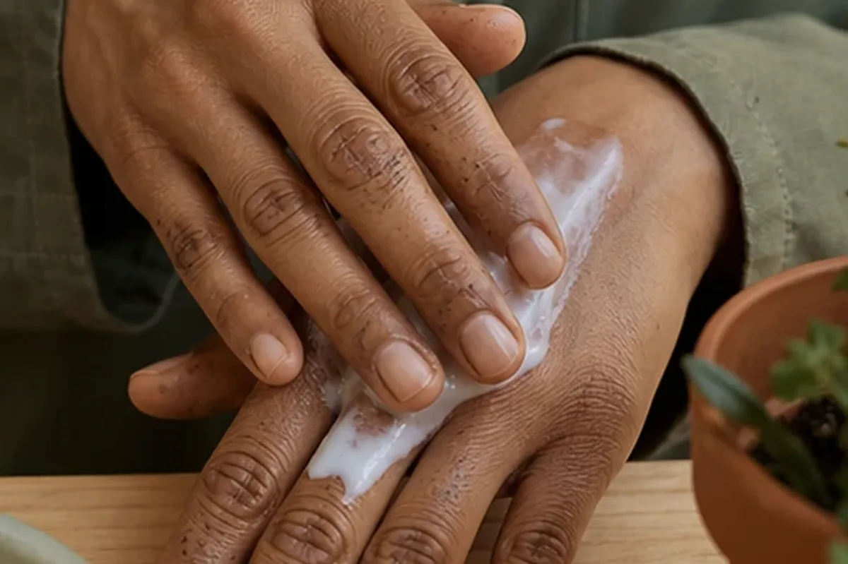 Hochwertige Beauty-Inszenierung zu Auswahlkriterien für Rasieröl für feine Haare