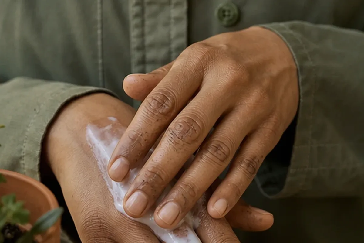 Hochwertige Beauty-Inszenierung zu Auswahlkriterien für Body Butter für empfindliche Haut