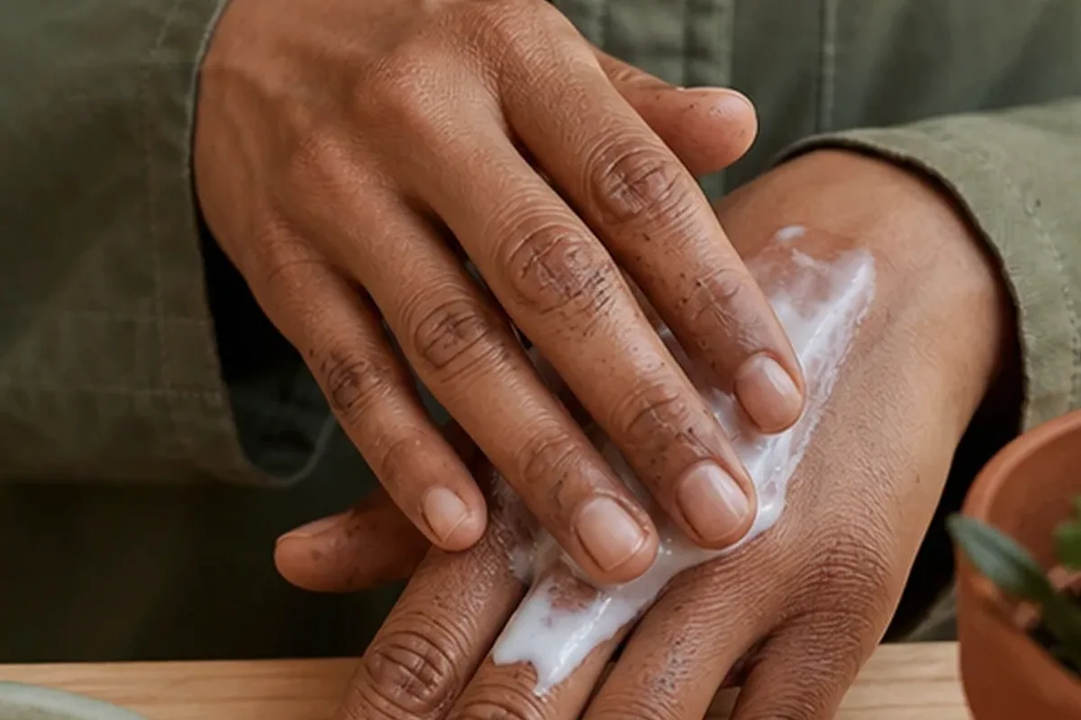 Redaktioneller Beauty-Moment zur Ausgangslage bei Körperöl für empfindliche Haut